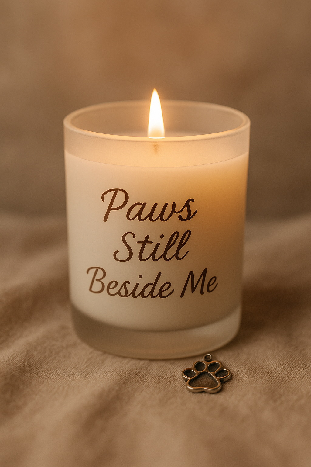 Best Friend Candle – Paws Still Beside Me