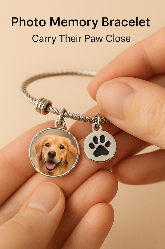 Photo Memory Bracelet – Carry Their Paw Close